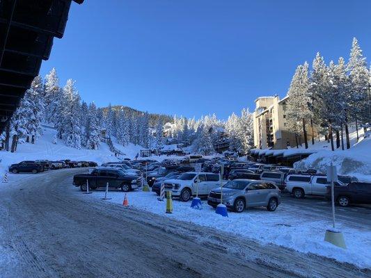 Parked right at Lift Gonna be An Epic Day !