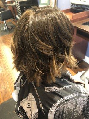 Hair Cutting & Coloring by Jillian at Yada Salon.