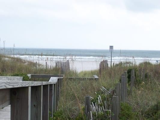 I loved getting over the dunes, first sight of water, and the smell of salt air.