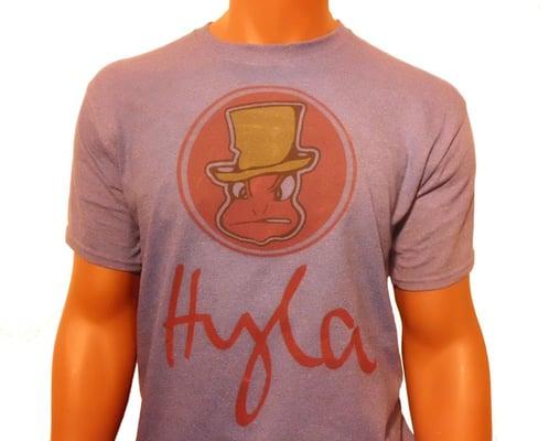 Hyla-nc logo T-shirt.