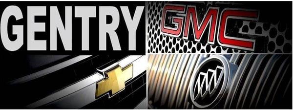 Gentry is proud to be a Chevy, Buick and GMC Dealer!