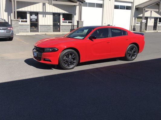 Charger window tint!