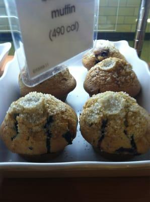 Blueberry muffins