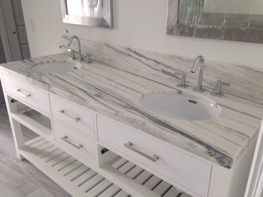 Master bathroom countertops