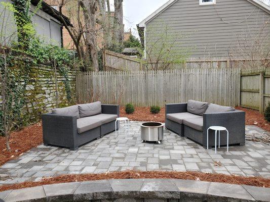 New Courtyard Patio