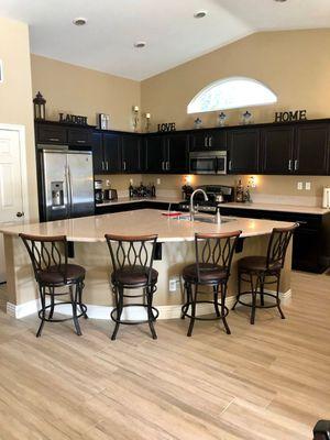 Kitchen cabinet refinishing / flooring Yorba Linda