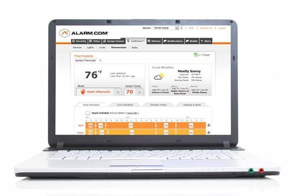 Energy Management ~ control your thermostat in the palm of your hands!  Save $$$$ by setting time controls on your thermostats