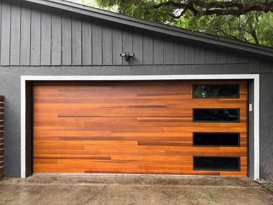 Garage door