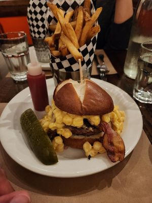 Emma's Mac Attack Burger