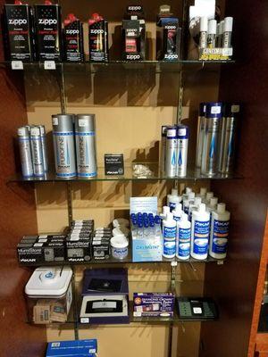 All your lighter and humidity control needs in one place.