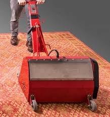 our rug goes through 10 steps to be cleaned and we will return it to you as fresh as when it was brand new.