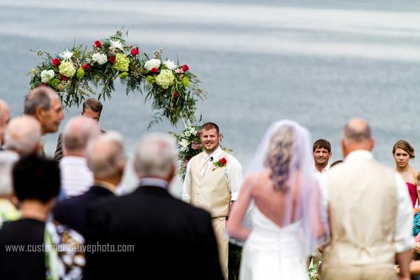 Here comes the bride!  Wedding photos in Greenwood, SC.