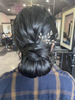 Beautiful updo