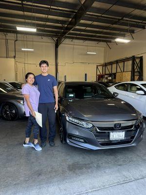 2018 Honda Accord Sport purchased from Azari Motorsports!