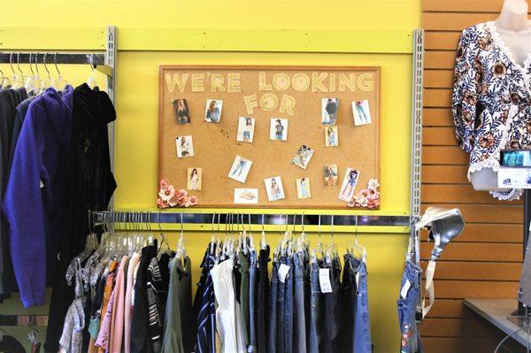 Don't have much time to shop the whole store, take a look at our employee curated racks to find all the latest trends fast