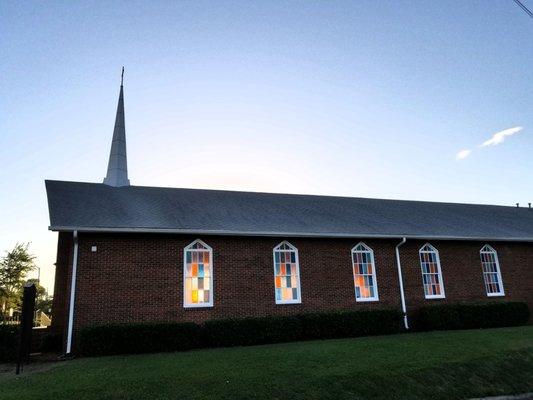 MT ZION BAPTIST CHURCH in Griffin, Georgia.