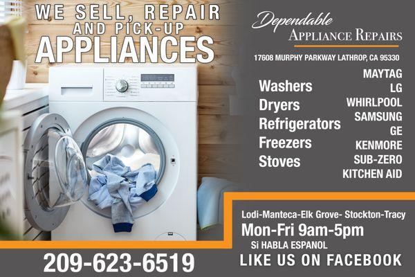 Dependable Applaince Repairs