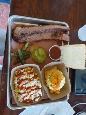 One meat plate brisket