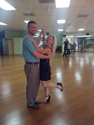 Dance lessons fun!!!