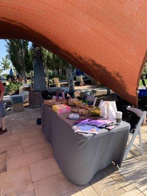 Information Table with Refreshments