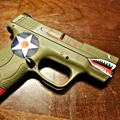 Custom Cerakote application