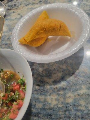 Empanadas con Aji