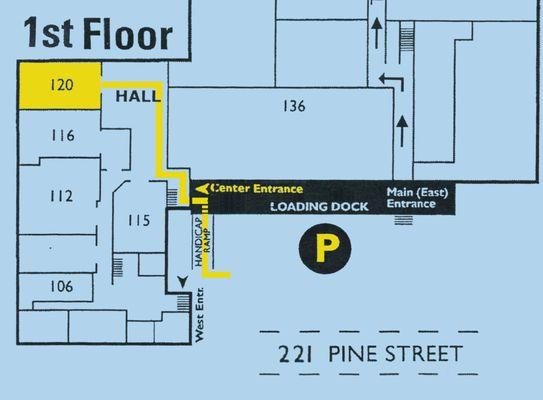 Suite Guide Map