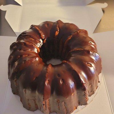 Jazzy's Chocolate Pound Cake is simply deliciously delicious!