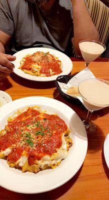 Baked Ziti and Expresso Martini