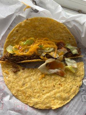 The crappy value taco on Tuesday it's pathetic save your money  I went in on may 16 2023  Voted the worst taco on taco Tuesday! Yuck