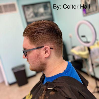 Haircut at Colter's Barbershop in Kingsport