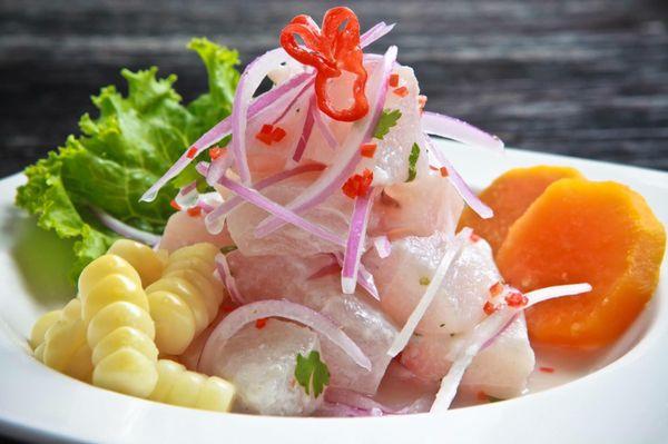 Ceviche de pescado!