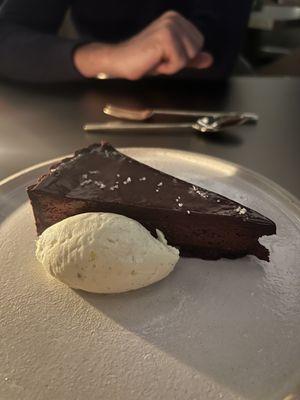 Chocolate tart