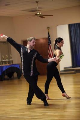 Matt Watson & Elena Gallegos professional dance team