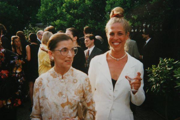 Senior Partner Alyce Wittenstein with Supreme Court Justice Ruth Bader Ginsburg