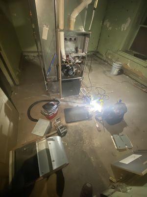 Performing a Furnace Cleaning Check