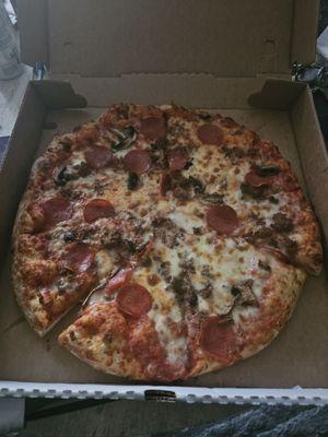 Pepperoni, Beef, Mushroom