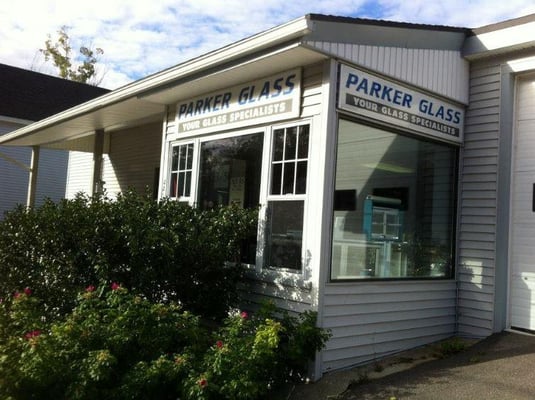 Front of our building, showroom area.