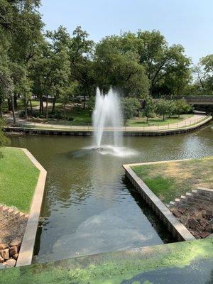 Beautiful park just off of Granbury Square