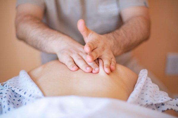 Massage Therapy helps promote circulation, reduce spasms, relief stress/anxiety and reduce pain.