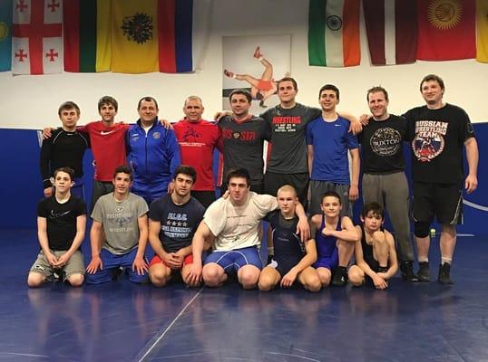 Fitness Elite Training Center May 2016 Russian Junior National Team Wrestling Clinic photo