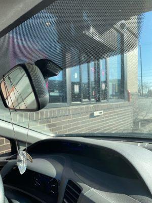 Through the drive through