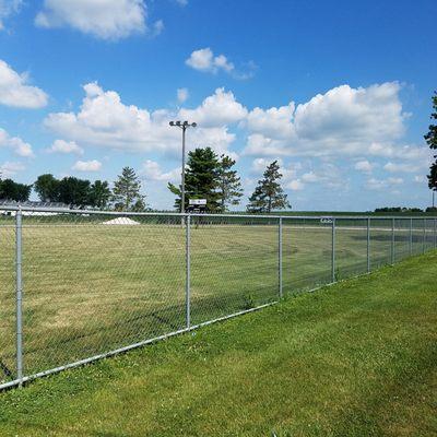 view of outfield at one of the fields