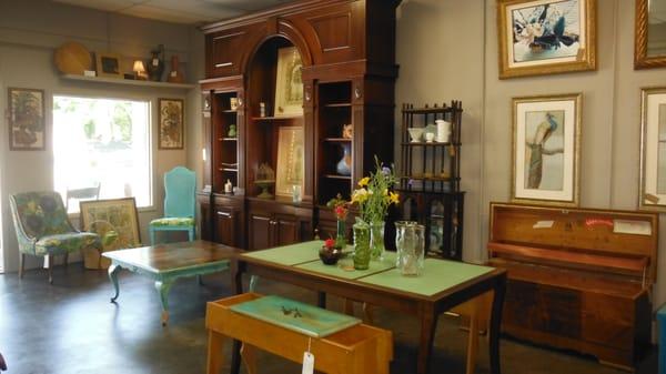 Quality furniture, interior décor, and art--from traditional and antique to modern and shabby chic.