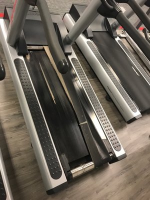 Broken treadmill!