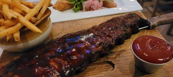 Baby back ribs