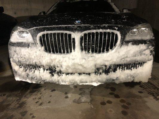 Made for SNOW! Our BMW 750 Li xDrive (AWD) is our luxury sedan year-round to get our passengers to their destinations in style and safely!