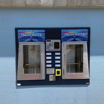 Vending Machine access behind store via the alley