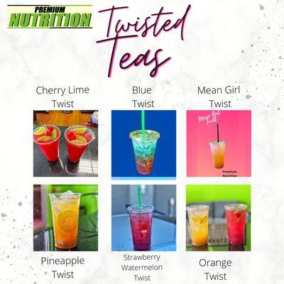 Stay Refreshed with our Twist Teas!