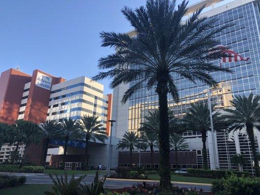 We're located at the AdventHealth Orlando campus.